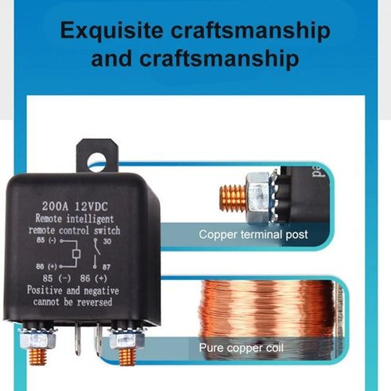 Power Kill Master Isolator Car Battery Disconnect Switch Remote Control Cut Off For Complete Batter 9