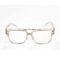 Mens Sunglasses Fashion Square Clear Lens Designer Gold Frame Style 6