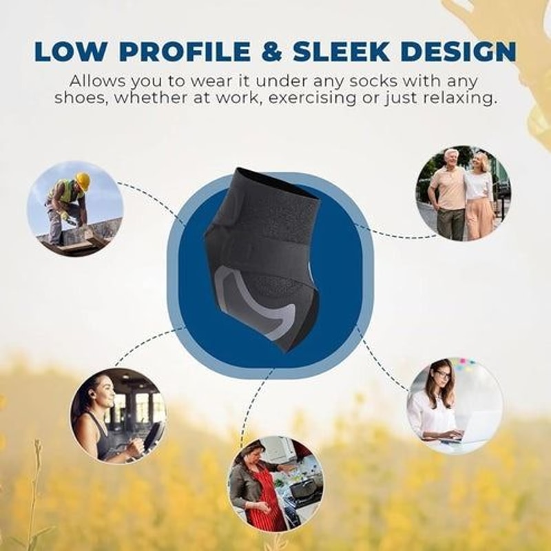 Plantar Fasciitis Pain Relief Foot Wrap Ankle Brace Support Compression Sleeve For Foot Health And 14