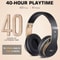 Bluetooth Wireless Headphones Noise Cancelling Stereo Earphones Over Ear Headset With Deep Bass Cl 1