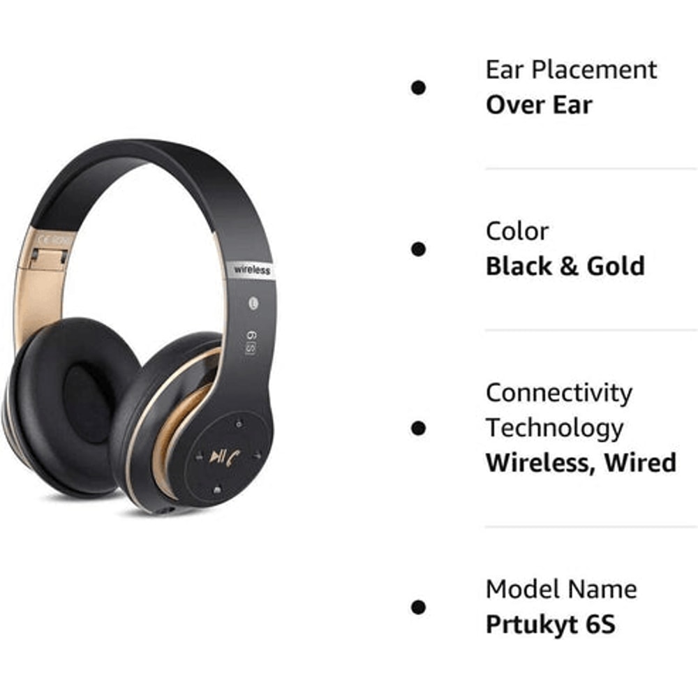 Bluetooth Wireless Headphones Noise Cancelling Stereo Earphones Over Ear Headset With Deep Bass Cl 9