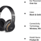 Bluetooth Wireless Headphones Noise Cancelling Stereo Earphones Over Ear Headset With Deep Bass Cl 9