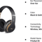 Bluetooth Wireless Headphones Noise Cancelling Stereo Earphones Over Ear Headset With Deep Bass Cl 9