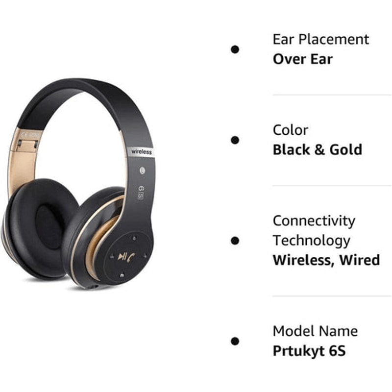 Bluetooth Wireless Headphones Noise Cancelling Stereo Earphones Over Ear Headset With Deep Bass Cl 9