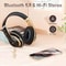 Bluetooth Wireless Headphones Noise Cancelling Stereo Earphones Over Ear Headset With Deep Bass Cl 10