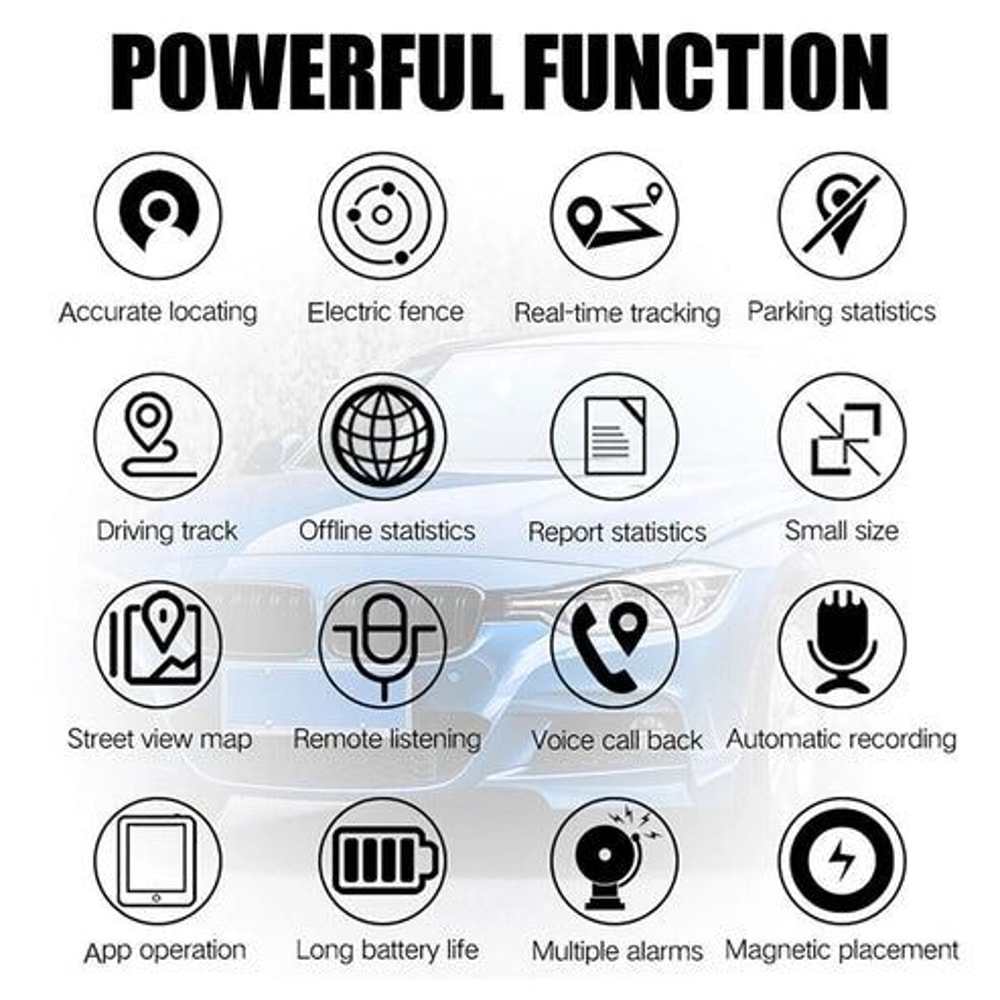 GSMGPRS Magnetic Mini GPS Car Locator Tracker RealTime Vehicle Tracking Device For Secure Effortles 13