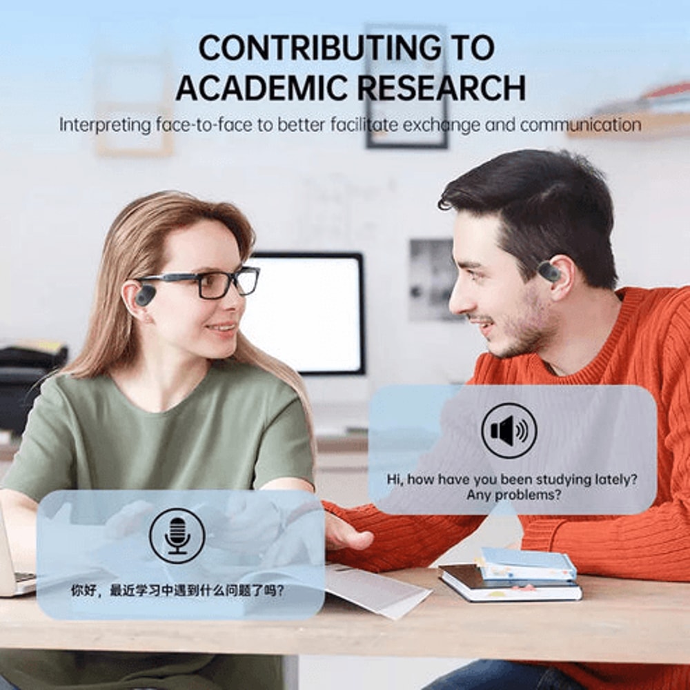 RealTime Translation Bluetooth Headset Translator Earbuds 150 Languages For Effortless Conversation 3