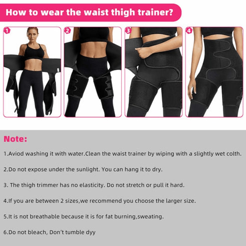Thigh Slimming Body Shaper Waist Trainer Butt Lifter Shapewear For Instant Waist Reduction And Tumm 5