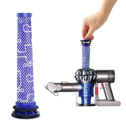 hepa motor filter replacement for dyson v7 v8 absolute cordless vacuum cleaner, high-efficiency filter, restores suction