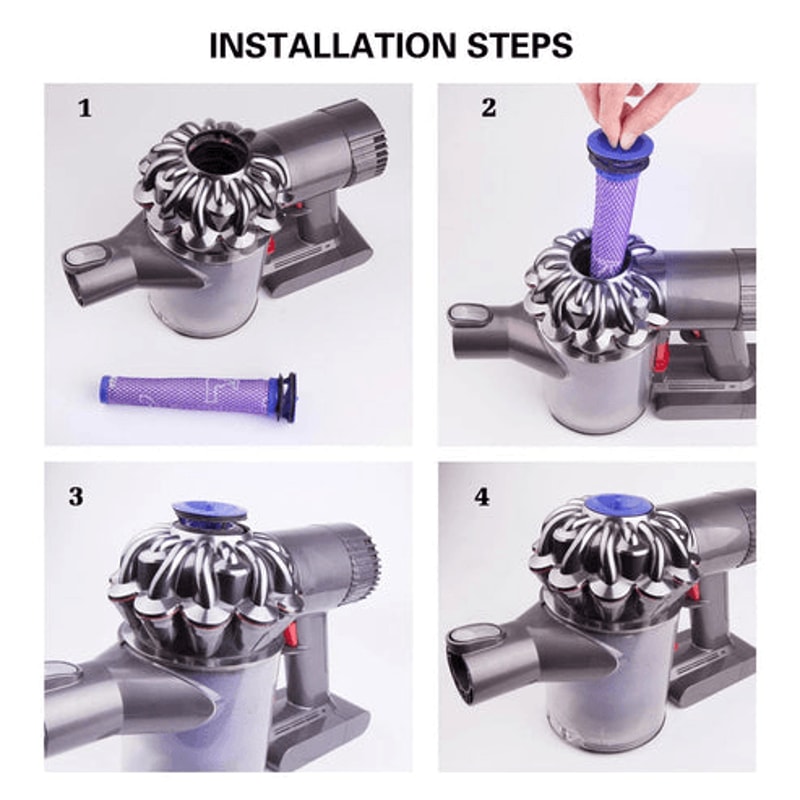 HEPA Motor Filter Replacement For Dyson V7 V8 Absolute Cordless Vacuum Cleaner HighEfficiency Filte 8