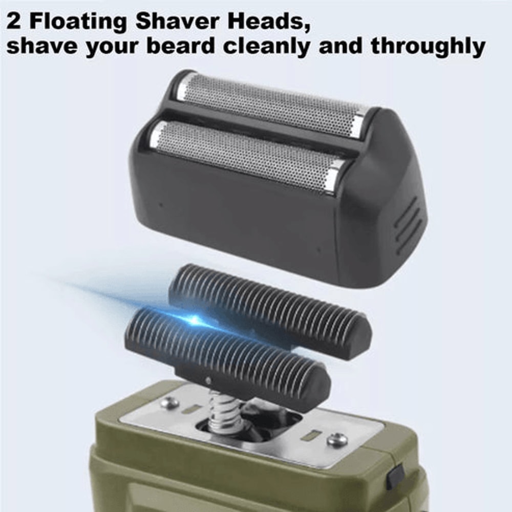 Rechargeable Mens USB Electric Shaver Trimmer Razor Hair Beard Shaving Machine For Precision Shavin 6