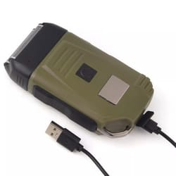 rechargeable mens usb electric shaver, trimmer razor, hair beard shaving machine for precision shaving