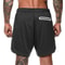 Comfortable Mens Jogging Shorts With Elasticated Waist Gym Workout Shorts Fitness Running Gear 4