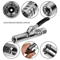 Grease Gun Coupler High Pressure Nozzles Quick Release Lock Oil Injection Durable Easy To Use 13