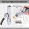 Grease Gun Coupler High Pressure Nozzles Quick Release Lock Oil Injection Durable Easy To Use 5