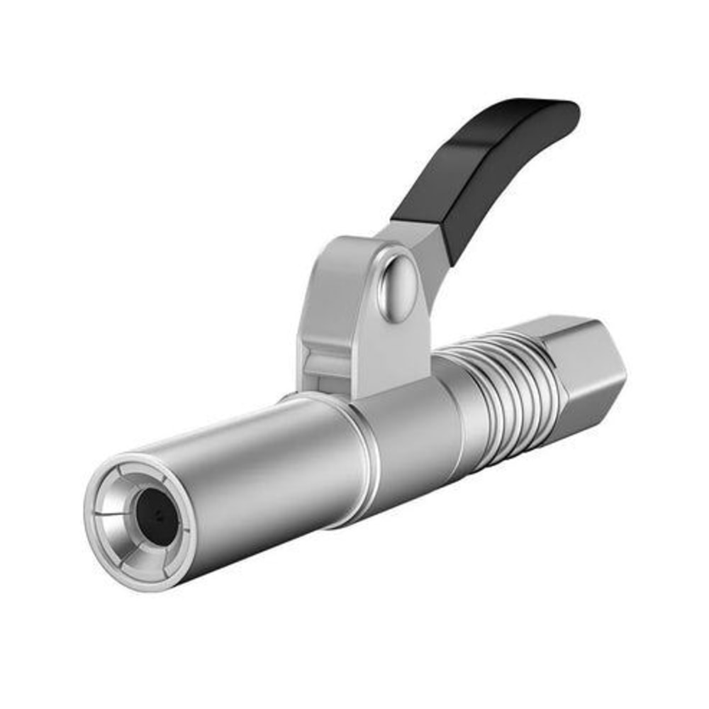 Grease Gun Coupler High Pressure Nozzles Quick Release Lock Oil Injection Durable Easy To Use 7