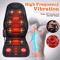 Heated Back Neck Body Massager Chair Massage Seat Cushion For Home Office Use 4