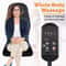 Heated Back Neck Body Massager Chair Massage Seat Cushion For Home Office Use 6