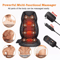 Heated Back Neck Body Massager Chair Massage Seat Cushion For Home Office Use 7