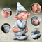 Funny Resin Dwarf Pooping Naughty Gnome Statue Miniature Garden Ornament For Home 5