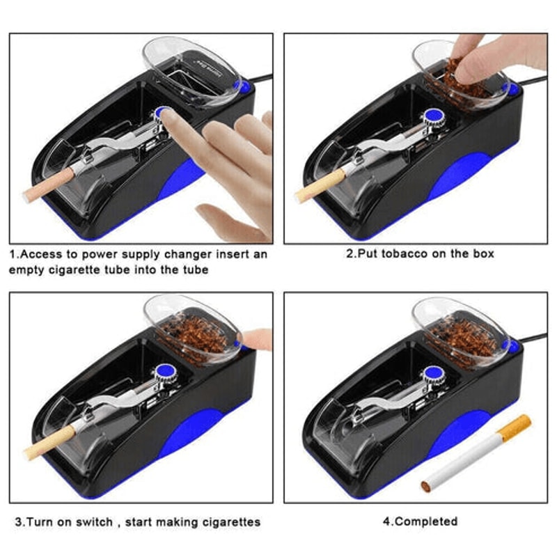 Electric Cigarette Machine Automatic Rolling Roller Tobacco Injector Maker For Quick And Easy Cigar 5