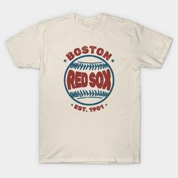 boston red sox - retro t - shirt, unisex t-shirt
