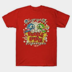 bubble bobble 1986 t - shirt, unisex t-shirt