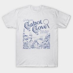 cabot cove murder capital of the world t - shirt, unisex t-shirt