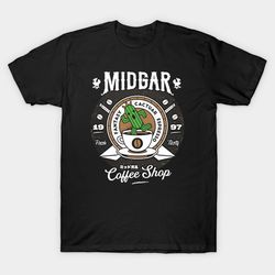 cactuar coffee shop t - shirt, unisex t-shirt