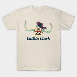 caitlin clark retro t - shirt, unisex t-shirt