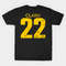 Caitlin Clark Yellow Distressed Jersey Number 22jpg