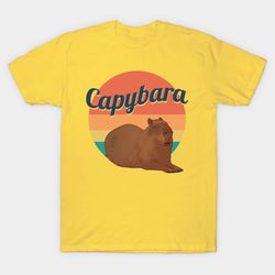 capybara t - shirt, unisex t-shirt, gift for women