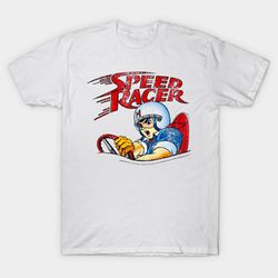 vintage go speed racer go go 80s, t-shirt