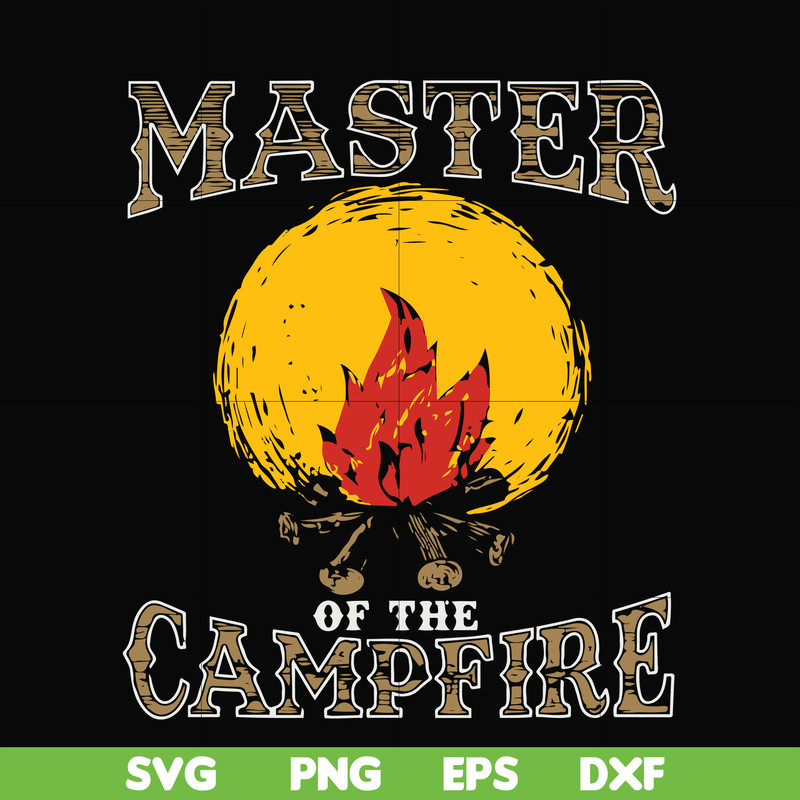CMP082-Master of the campfire svg, png, dxf, eps digital file CMP082.jpg