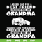 FN000259-I asked god for a best friend he sent me my grandma I asked god for a best partner in crime he sent me my grandpa svg, png, dxf, eps file FN000259.jpg