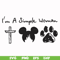 FN000301-I'm a simple woman svg, png, dxf, eps file FN000301.jpg