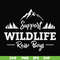 FN000674-Support wildlife raise boys svg, png, dxf, eps file FN000674.jpg