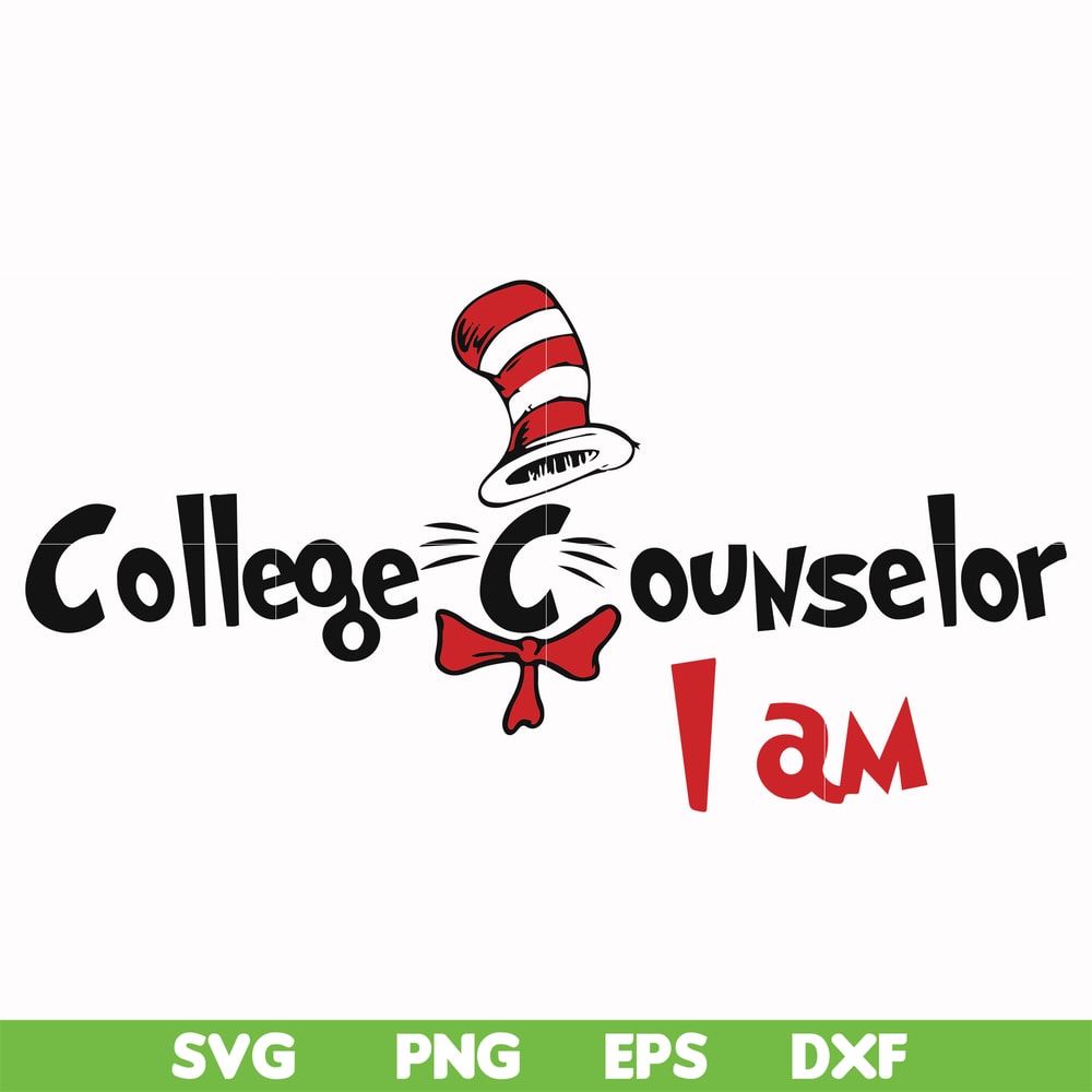 DR000134-College Counselor I am svg, png, dxf, eps file DR000134.jpg