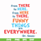 DR00098-From there to here from here to there funny things are everywhere svg, png, dxf, eps file DR00098.jpg