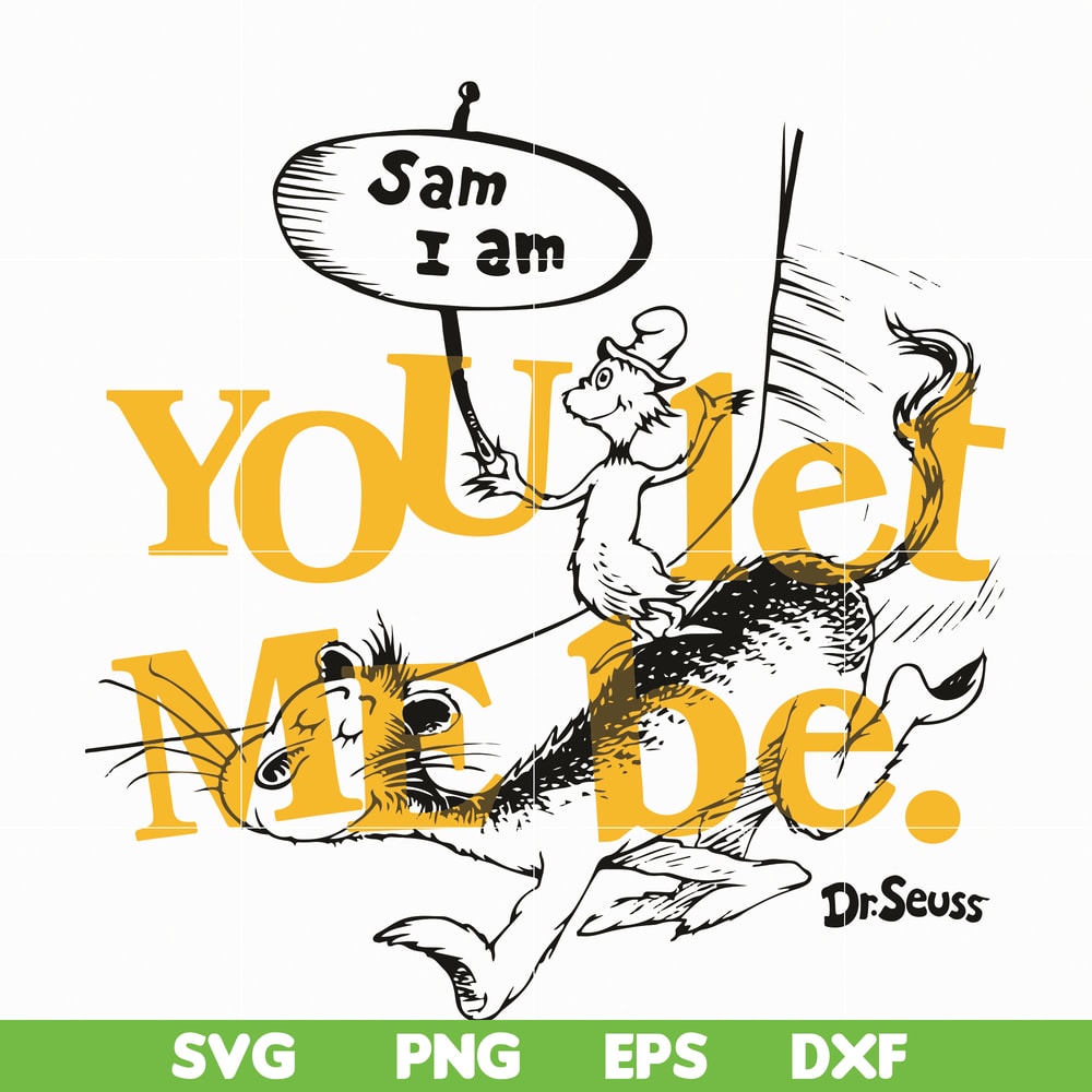 DR05012124-Sam i am svg, you let me be svg, The Cat in the Hat svg, dr svg, png, dxf, eps file DR05012124.jpg