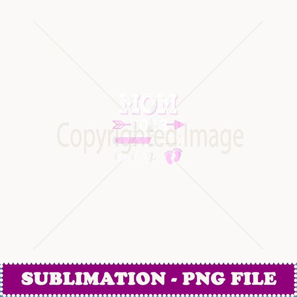 Mom Expectant Mother Pregnancy Announcement - Exclusive Sublimation Digital File
