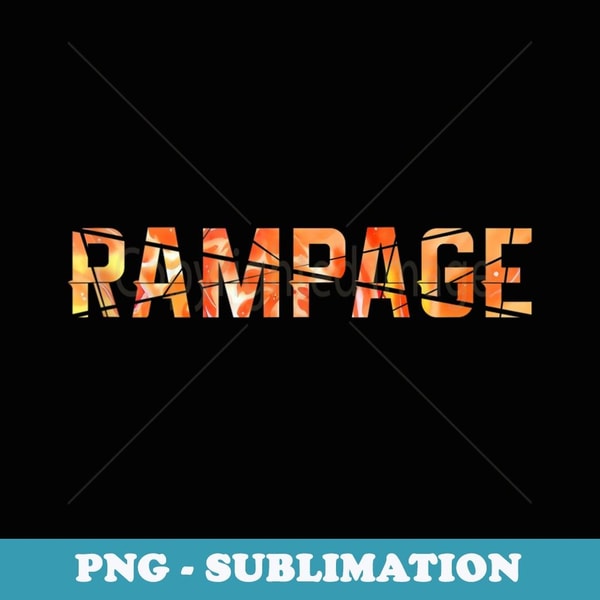Simbolon Rampage Rampage In Fire For Gamers - PNG Sublimation Digital Downloa | Inspire ...