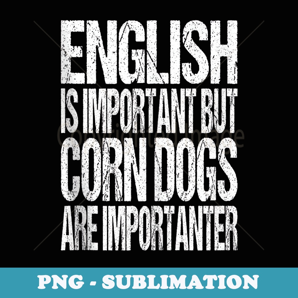 Amusement Park Food Lover Corn Dog Fan - Aesthetic Sublimation Digital File