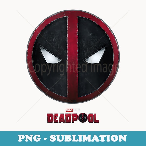 Marvel Deadpool & Wolverine Distressed Split Mask Movie Logo | Inspire ...