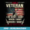 I am a veteran. I do what I want except I gotta ask my wife - Special Edition Sublimation PNG File