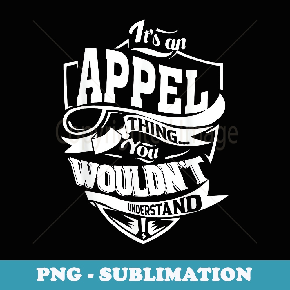 It is an APPEL Thing s - Stylish Sublimation Digital Download