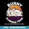 Funny Bunny Rabbit Running Team - Digital Sublimation Download File