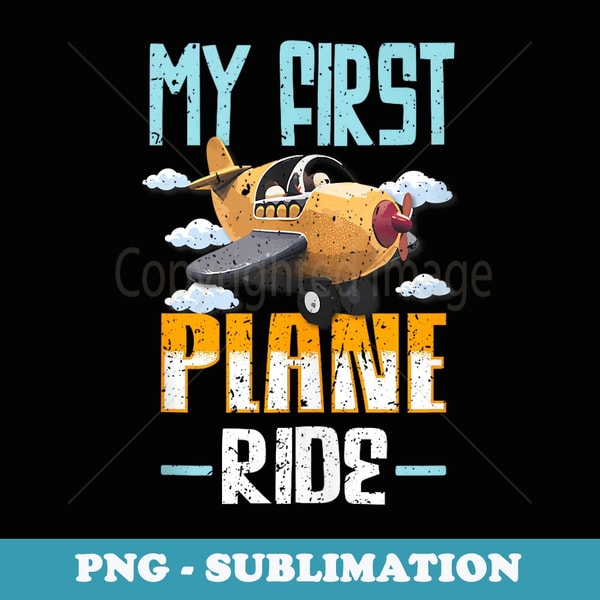 First Time Flying My First Plane Ride 1st Flight Plane - PNG | Inspire ...