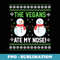The Vegans Ate My Nose Snowman Vegan Christmas - Digital Sublimation Download File