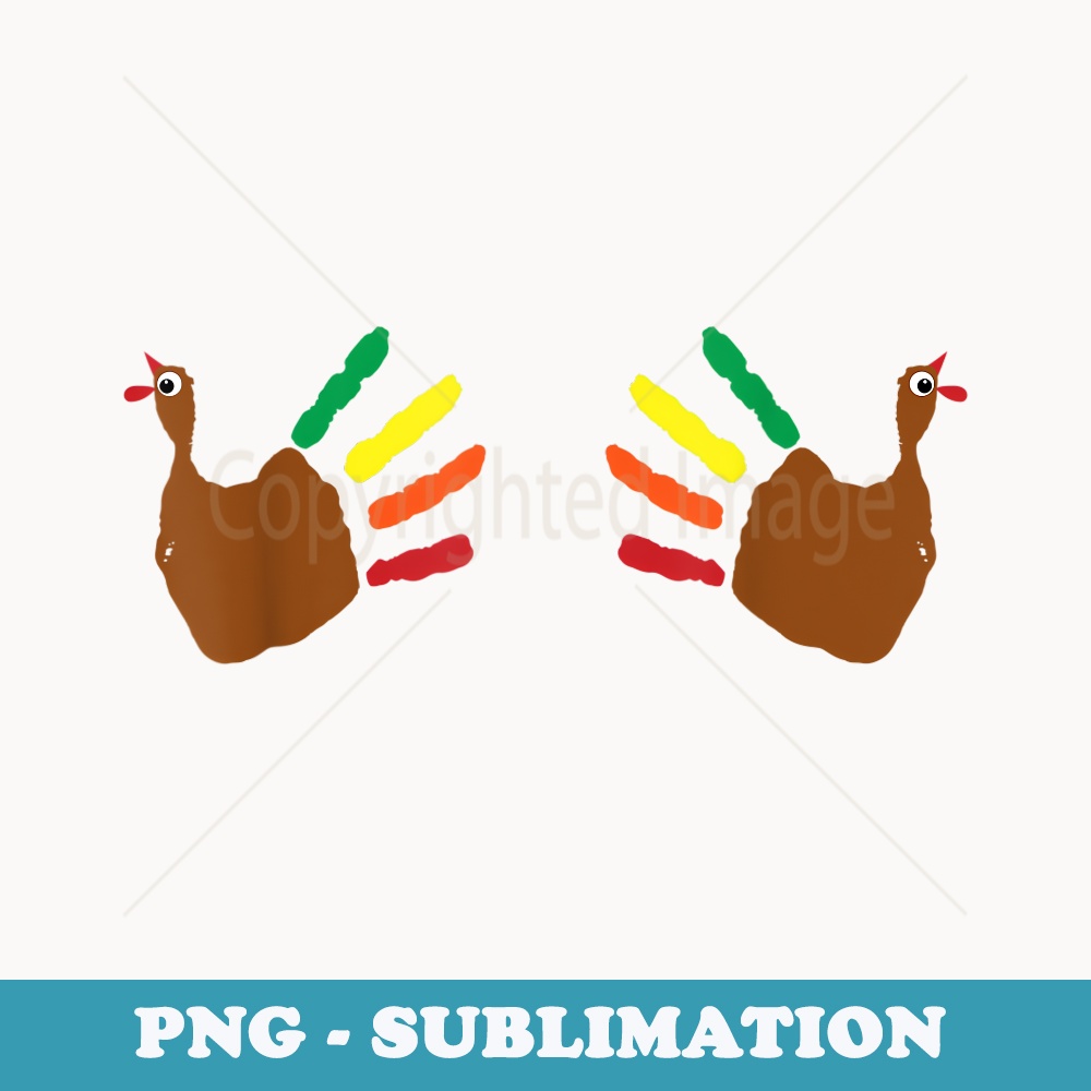 Funny Thanksgiving Turkey Hands on Boobs - Vintage Sublimation PNG Download